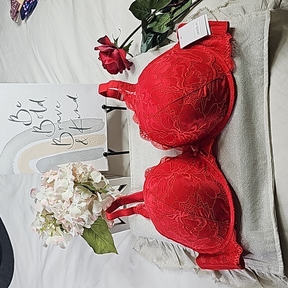 Auden Red Bra